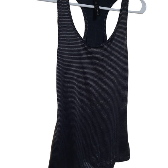 90 Degree By Reflex Women's xs Black Sleeveless Racerback Tank Top - Picture 3 of 5